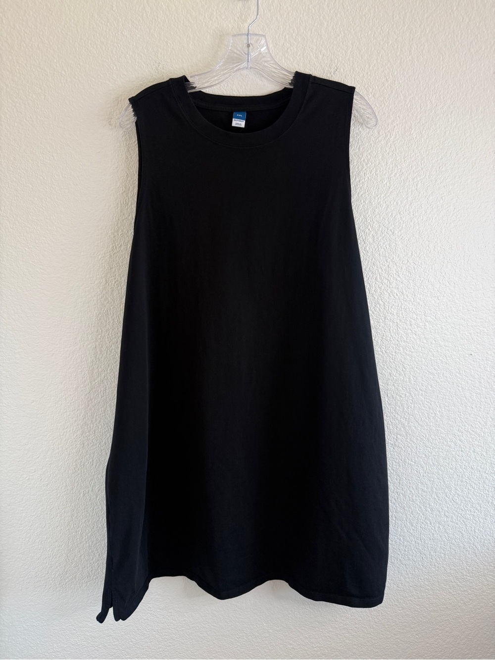 Old Navy Black Sleeveless Mini Shift Dress‎